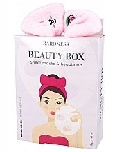 Kup Zestaw - Beauadd Baroness Beauty Box (f/mask/2x21g + cosmetic/bandage/1szt)