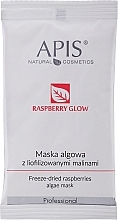 Kup PRZECENA! Maska algowa z liofilizowanymi malinami - APIS Professional Raspberry Glow Algae Mask *