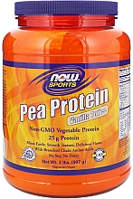 Białko o smaku toffi z wanilią - Now Foods Sports Pea Protein Vanilla Toffee — Zdjęcie N1