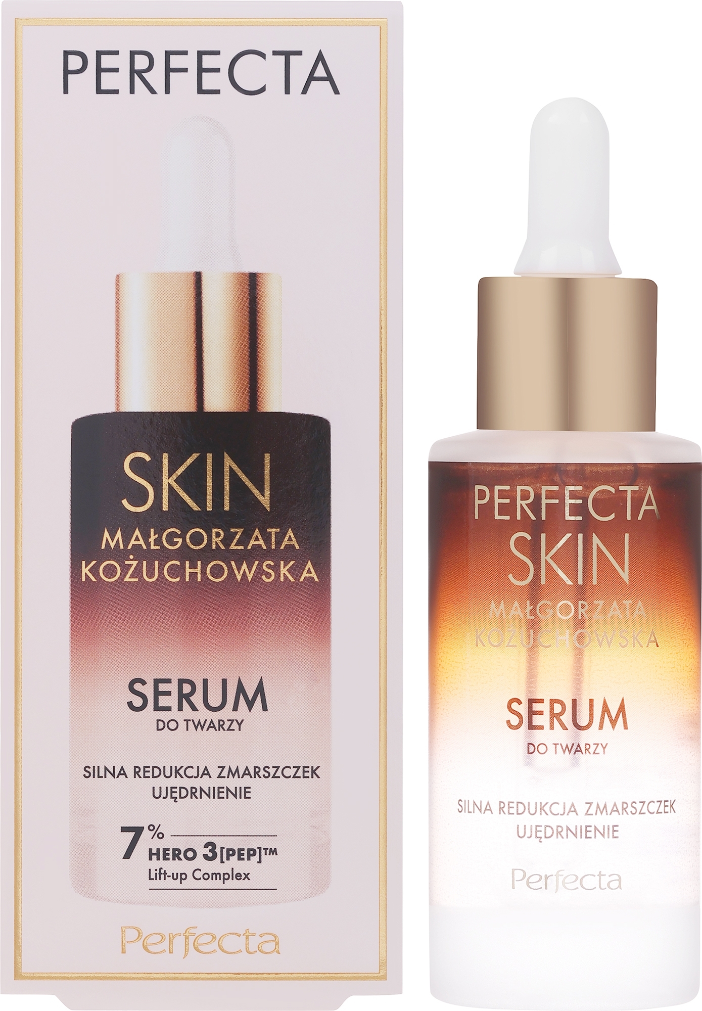 Ujędrniające serum przeciwzmarszczkowe do twarzy 50+ - Perfecta Skin — Zdjęcie 30 ml