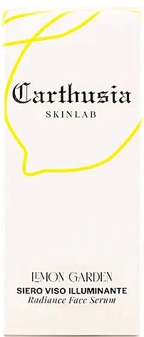 Rozświetlające serum do twarzy - Carthusia Skinlab Lemon Garden Radiance Face Serum — Zdjęcie N2