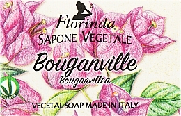 Mydło naturalne Bougainvillea - Florinda Bougainvillea Natural Soap — Zdjęcie N2