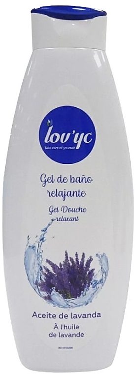 Żel pod prysznic Olejek lawendowy - Lovyc Lavander Oil Shower Gel — Zdjęcie N1