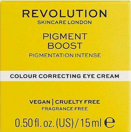 Korygujący krem pod oczy - Revolution Skincare Pigment Boost Colour Correcting Eye Cream — Zdjęcie N3
