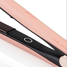 Prostownica do włosów, brzoskwiniowy - Ghd Gold Take Control Now Professional Advanced Styler Pink Peach — Zdjęcie N4