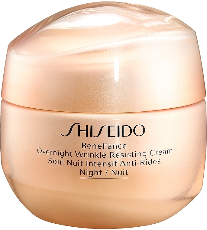 Przeciwzmarszczkowy krem do twarzy na noc - Shiseido Benefiance Overnight Wrinkle Resisting Cream — Zdjęcie N1
