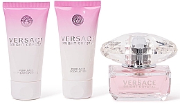 Kup Versace Bright Crystal - Zestaw (edt 50 ml + b/lot 50 ml + sh/gel 50 ml)