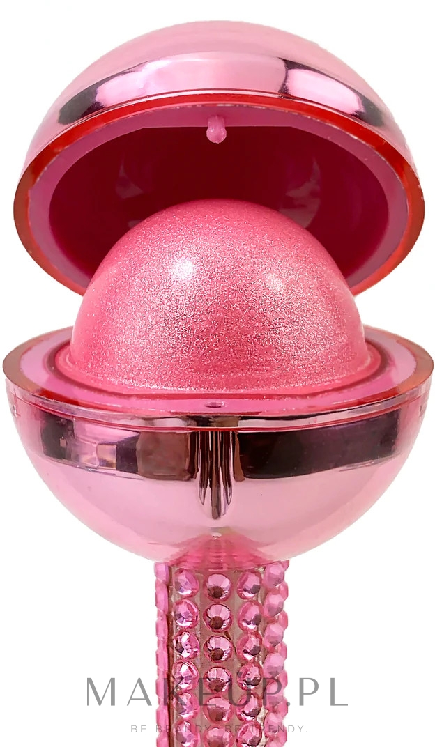 Nawilżający balsam do ust i błyszczyk 2 w 1 - Glossy Pops Chrome Lip Balm & Lip Gloss Duo — Zdjęcie Pink