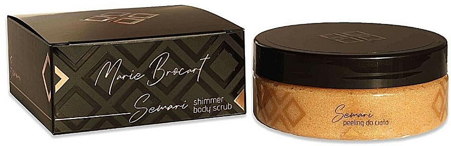 Rozświetlający peeling do ciała - Marie Brocart Semari Shimmer Body Scrub — Zdjęcie N1