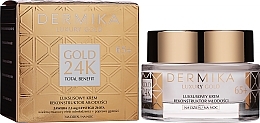 Kup Krem do twarzy Rekonstruktor młodości - Dermika Luxury Gold 24K Total Benefit Luxury Youth Reconstructor Cream 65+