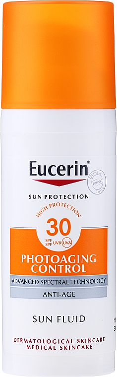 Przeciwsłoneczny fluid przeciwstarzeniowy - Eucerin Sun Protection Photoaging Control Sun Fluid SPF 30 — Zdjęcie N1
