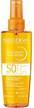 Suchy olejek ochronny - Bioderma Photoderm Bronz Dry Oil SPF 50+ — Zdjęcie N2