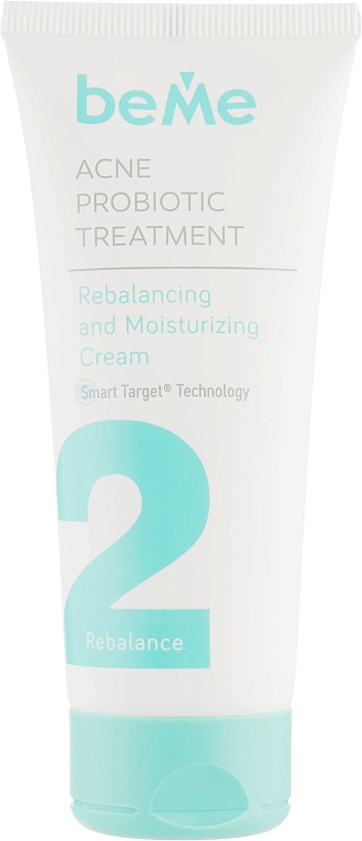 Przeciwtrądzikowy krem nawilżająco-regenerujący 2 - BeMe Rebalancing & Moisturizing Cream — Zdjęcie N2