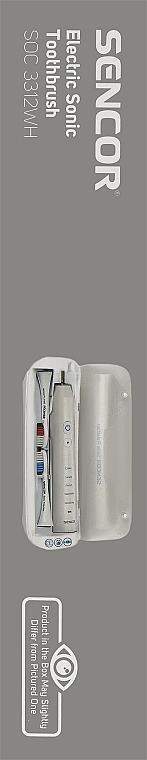 Elektryczna szczoteczka do zębów, SOC 3312 WH - Sencor — Zdjęcie N2