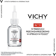 Przeciwzmarszczkowe serum z kwasem hialuronowym do twarzy - Vichy Liftactiv Supreme H.A Epidermic Filler — Zdjęcie N4