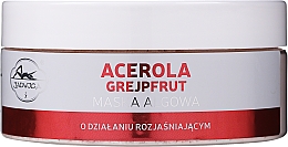 Kup Rozjaśniająca maska algowa do twarzy Acerola i grejpfrut - Jadwiga Acerola And Grapefruit Face Mask
