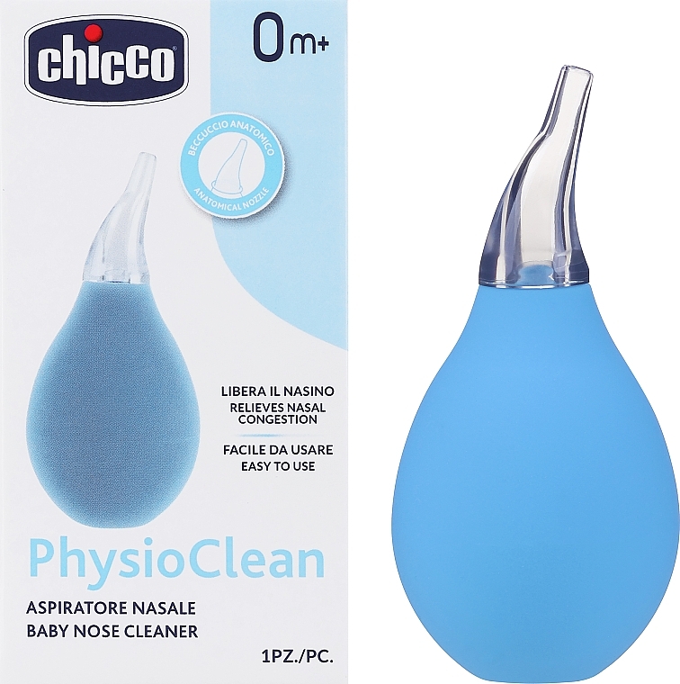 Aspirator dziecięcy - Chicco PhysioClean Nasal Aspirator Soft and Easy — Zdjęcie N2