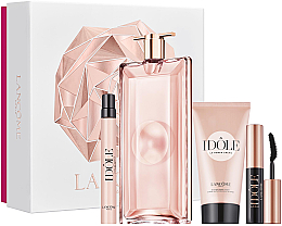 Lancome Idole - Zestaw (edp/100ml + b/cr/50 ml + edp/10 ml + mascara/2.5 ml) — Zdjęcie N1