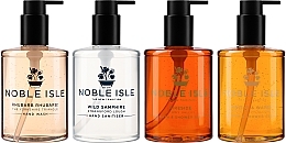 Noble Isle Britain In A Bottle Luxury Gift Set - Zestaw (h/wash 250 ml + sh/gel 2 x 250 ml + sanitizer 250 ml) — Zdjęcie N2