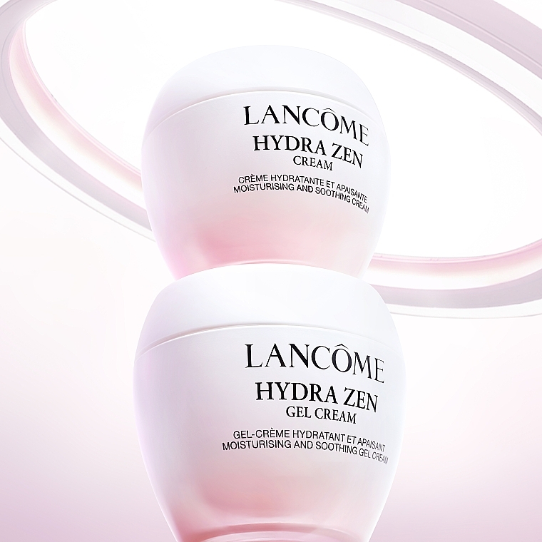 Nawilżający krem z kwasem hialuronowym i ekstraktem z róży - Lancome Hydra Zen Cream — Zdjęcie N4