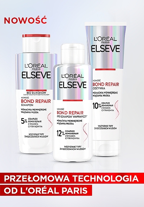 Rewitalizujący szampon do włosów - L'Oreal Paris Elseve Bond Repair Shampoo — Zdjęcie N9