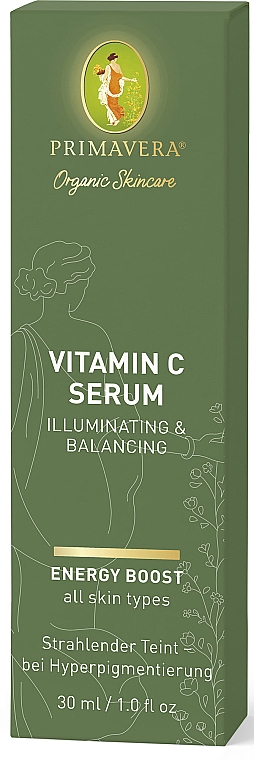 Serum rozjaśniające z witaminą C - Primavera Illuminating & Balancing Vitamin C Serum — Zdjęcie N3