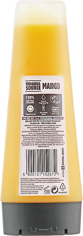 Żel pod prysznic Mango - Original Source Mango Shower Gel — Zdjęcie N2