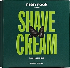 Krem do golenia - Men Rock London Sicilian Lime Shave Cream  — Zdjęcie N2