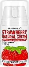 Kup Witaminowy krem do twarzy i dekoltu z truskawką - Naturalissimo Strawberry Natural Cream