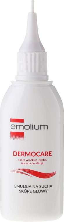 Emulsja na suchą skórę głowy - Emolium Dermocare — Zdjęcie N2