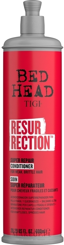 Regenerująca odżywka do włosów słabych i łamliwych - Tigi Bed Head Resurrection Super Repair Conditioner — Zdjęcie 600 ml