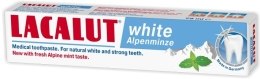 Pasta do zębów Biała alpejska mięta - Lacalut White Alpenminze Toothpaste — Zdjęcie N2