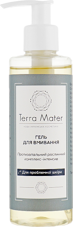 Żel do mycia skóry problematycznej - Terra Mater Facial Skin Wash Gel — Zdjęcie N1