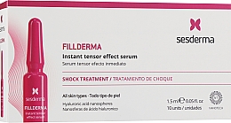 Kup Serum do twarzy w ampułce - SesDerma Laboratories Fillderma Instant Tensor Effect Serum Ampoules