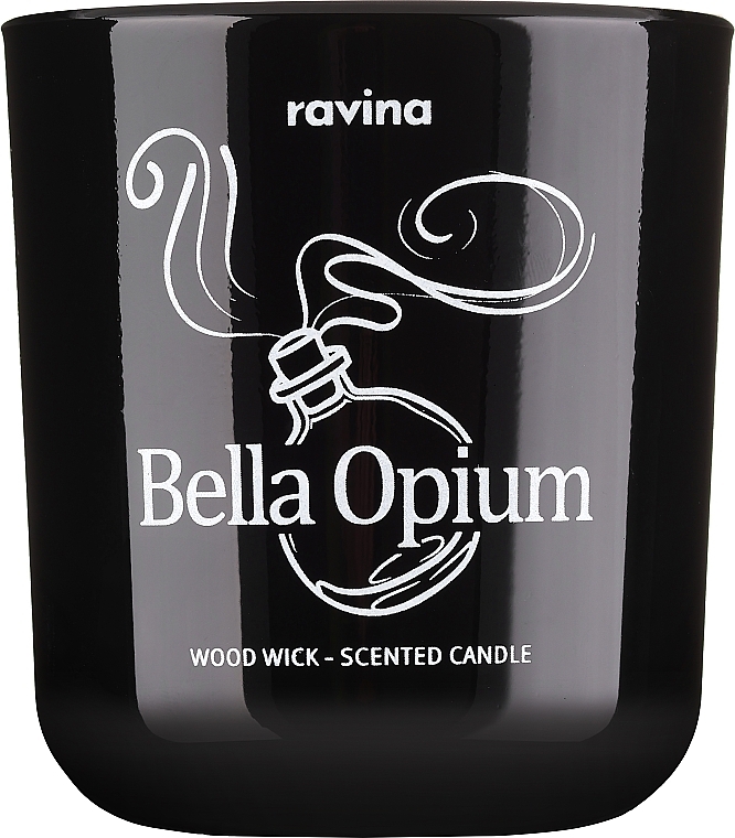 Świeca zapachowa Black Opium - Ravina Aroma Candle — Zdjęcie N1