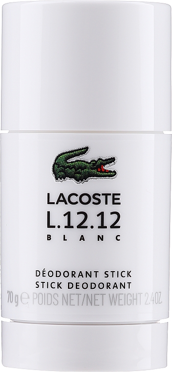 Lacoste L.12.12 Blanc - Perfumowany dezodorant w sztyfcie — Zdjęcie N1