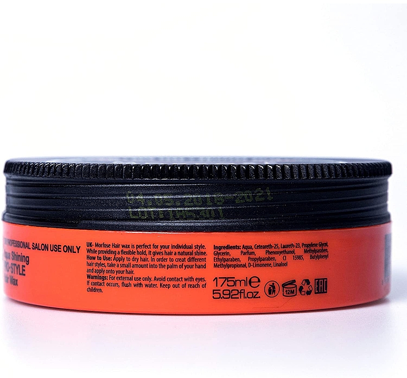 Wosk do włosów - Morfose Wax Ultra Aqua — Zdjęcie N3