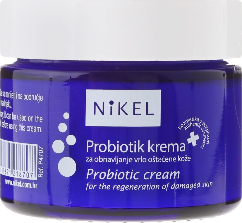 Regenerujący krem probiotyczny do skóry atopowej i zniszczonej - Nikel Probiotic Cream — Zdjęcie N1
