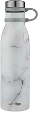 Butelka termiczna na napoje, 590 ml - Contigo Thermal Mug Matterhorn White Marble — Zdjęcie N1