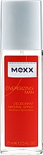 Kup Mexx Energizing Man - Perfumowany dezodorant w atomizerze
