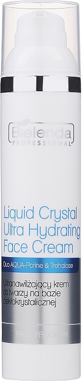Ultranawilżający krem do twarzy na bazie ciekłokrystalicznej - Bielenda Professional Face Program Liquid Crystal Ultra Hydrating Face Cream
