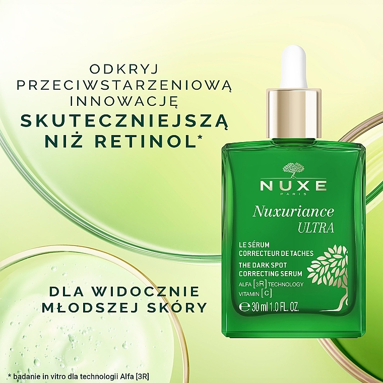 Serum przeciwstarzeniowe na przebarwienia - Nuxe Nuxuriance ULTRA The Dark Spot Correcting Serum — Zdjęcie N2