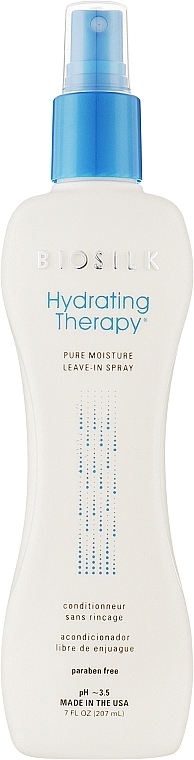 Nawilżająca odżywka do włosów - Biosilk Hydrating Therapy Pure Moisture Leave In Spray