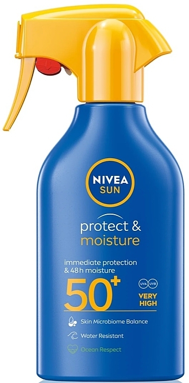 Spray do ciała z filtrem przeciwsłonecznym - NIVEA SUN Protect & Hydrate SPF50 Spray — Zdjęcie N2