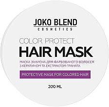 Maska do włosów farbowanych - Joko Blend Color Protect Hair Mask — Zdjęcie N1