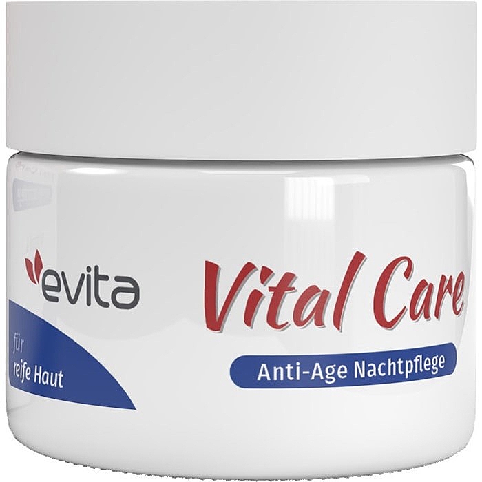 Przeciwstarzeniowy krem ​​do twarzy na noc - Evita Vital Care Anti-Age Night Cream — Zdjęcie N1