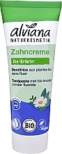Kup Pasta do zębów - Alviana Naturkosmetik Organic Herbal Toothpaste 