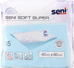 Higieniczne pieluchy chłonne 40x60 cm - Seni Soft — Zdjęcie N1
