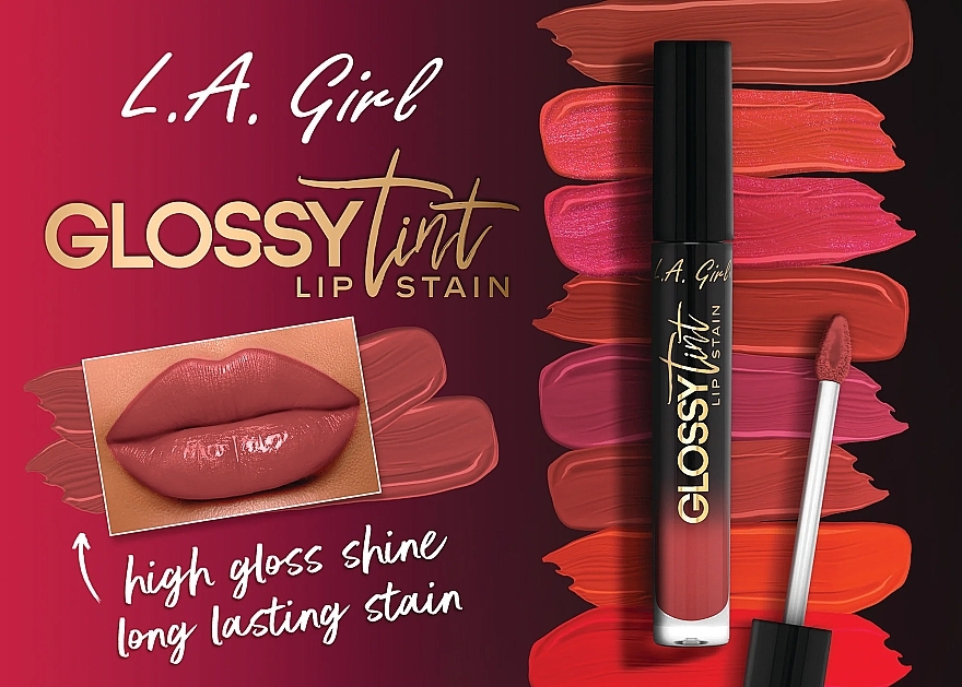 Tint do ust - L.A. Girl Glossy Tint Lip Stain — Zdjęcie N6