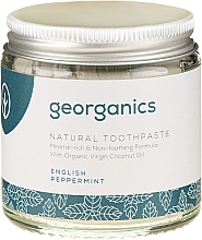 Naturalna pasta do zębów - Georganics English Peppermint Natural Toothpaste — Zdjęcie N4
